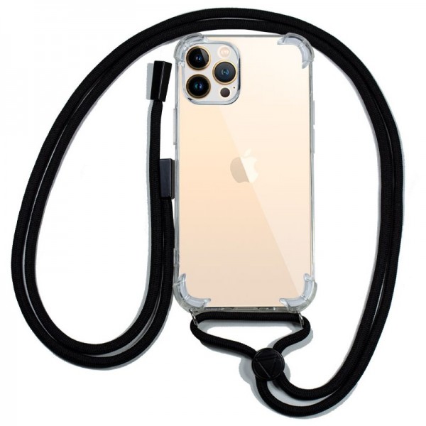 Carcasa COOL para iPhone 13 Pro Max Cordón Negro D