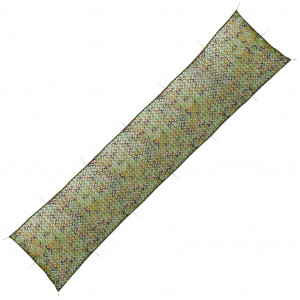 Red de camuflaje con bolsa de almacenamiento verde 1.5x8 m D