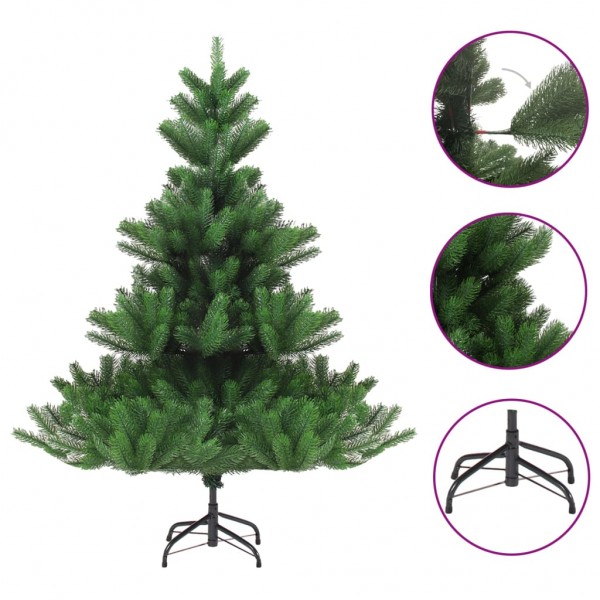 Árbol de Navidad artificial abeto Nordmann verde 150 cm D