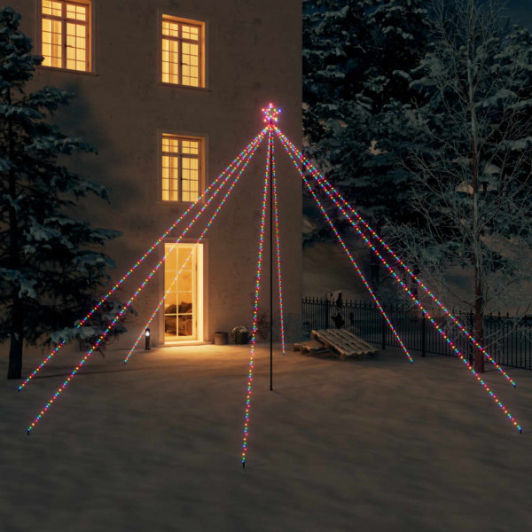 Luces árbol de Navidad interior exterior 800 LED colores 5 m D