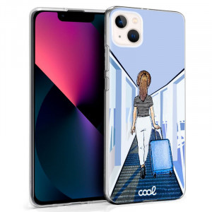 Carcaça COOL para iPhone 13 mini desenhos de viagem D