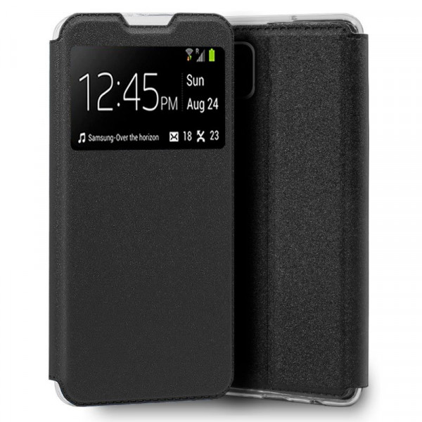 Funda COOL Flip Cover para Samsung M225 Galaxy M22 / M32 Liso Negro D