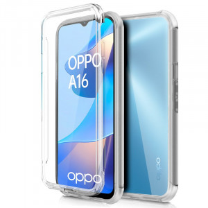 Fundação COOL Silicone 3D para Oppo A16 / A16s / A54s (Border Transparent + Trasera) D