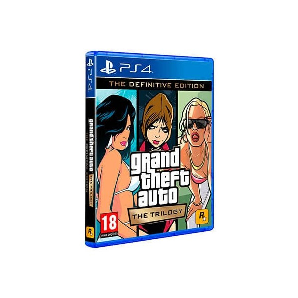 JOGO SONY PS4 GTA A TRILOGIA: O DEFINITIVA D