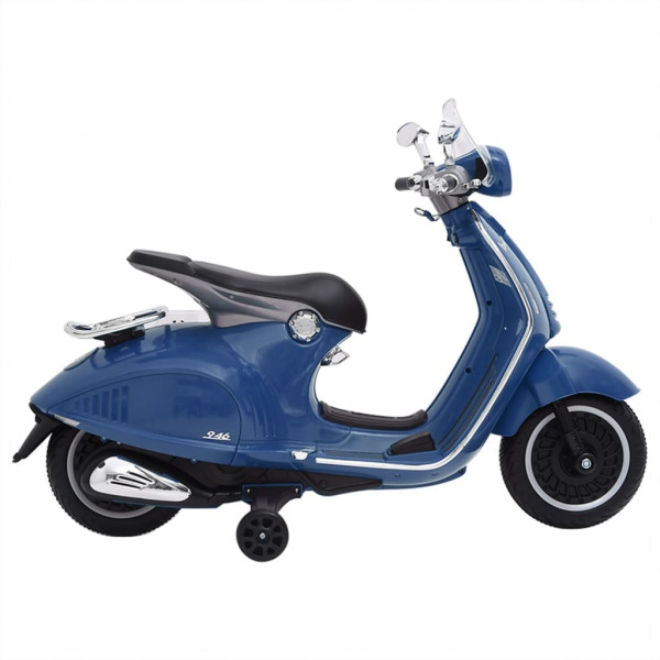 Moto eléctrica para niños Vespa GTS300 azul D