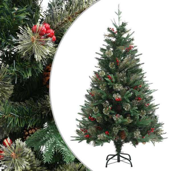 Árvore de Natal com pinheiro verde PVC e PE 120 cm D