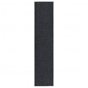 Almofada de corredor prende sujeira 100x450 cm cinza anthracite D