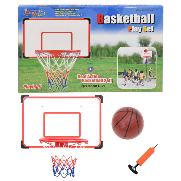 Set de canasta de baloncesto de pared cinco piezas D