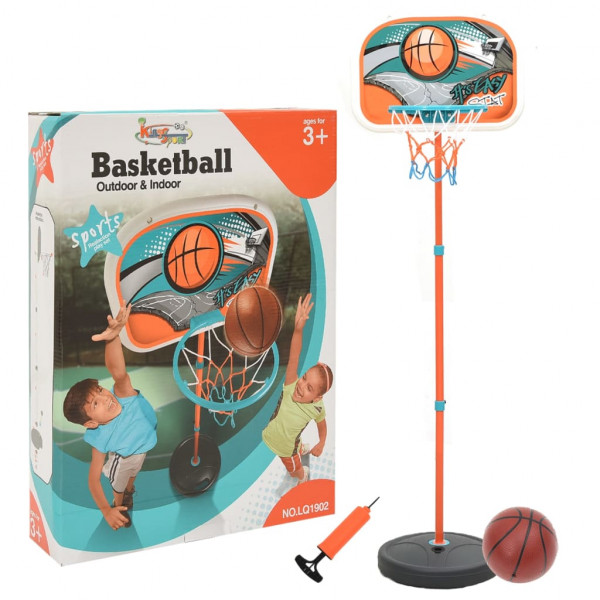 Juego de baloncesto portátil ajustable 133-160 cm D