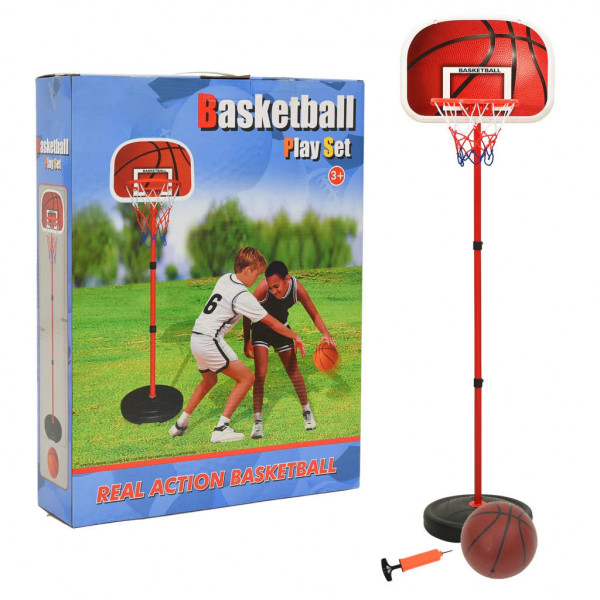 Jogo de basquetebol infantil ajustável 160 cm D