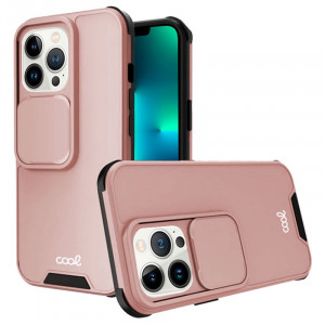 Carcaça COOL para iPhone 13 Pro Hard Camera Rose Gold D