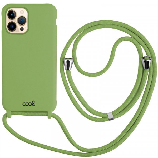 Carcaça COOL para iPhone 13 Pro Max Cord Liso Pistacho D