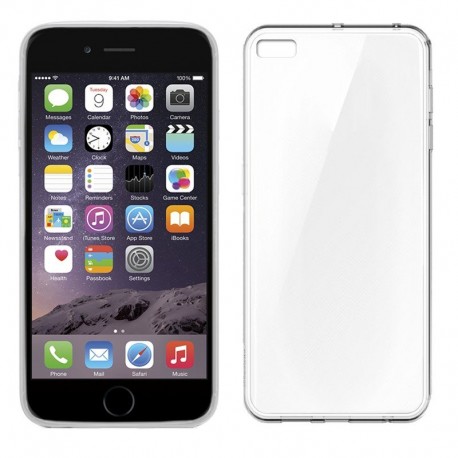 Fundação COOL Silicone para iPhone 6 Plus / 6s Plus (transparente) D