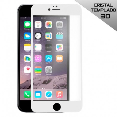 Protector de tela vidro temperado iPhone 6 Plus / 6s Plus (FULL 3D Branco) D
