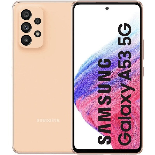 Samsung Galaxy A53 A536 5G dual sim 6GB RAM 128GB naranja D