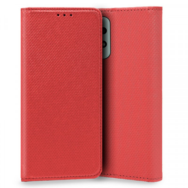 Funda COOL Flip Cover para Samsung A736 Galaxy A73 5G Liso Rojo D