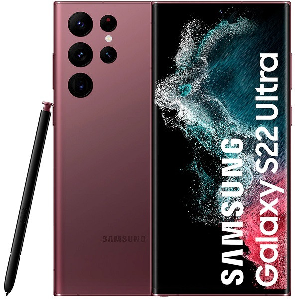 Samsung Galaxy S22 Ultra S908 5G dual sim 12GB RAM 256GB burdeos D