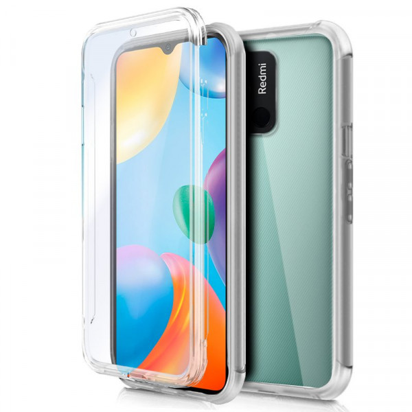 Fundação COOL Silicone 3D para Xiaomi Redmi 10C (Border Transparent + Trasera) D