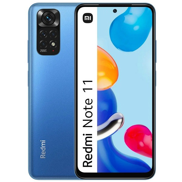 Xiaomi Redmi Note 11 dual sim 4GB RAM 128GB azul oculto D