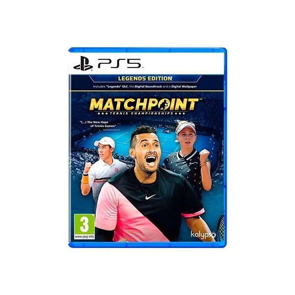JUEGO SONY PS5 MATCHPOINT TENNIS CHAMPIONSHIPS D