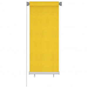 Persiana enrollable de exterior 60x140 cm amarillo D