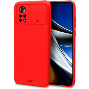 Carcasa COOL para Xiaomi Poco X4 Pro 5G Cover Rojo D