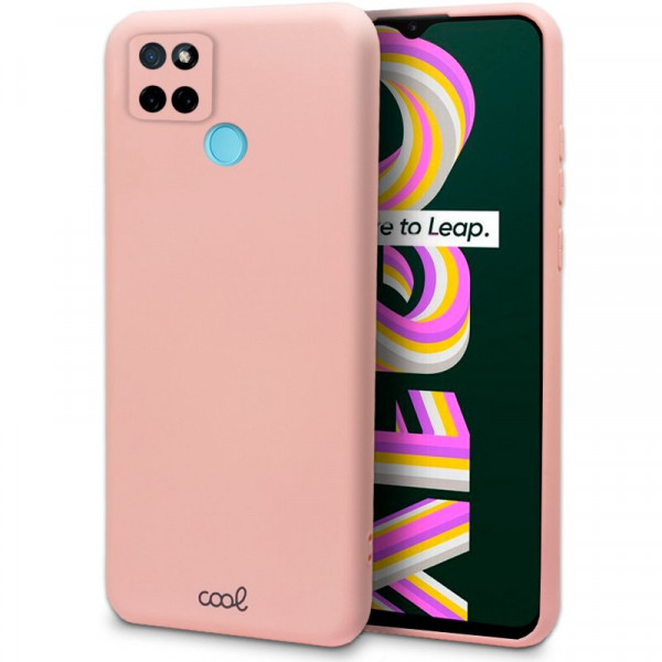 Carcaça COOL para Realme C21Y / C25Y Capa rosa D