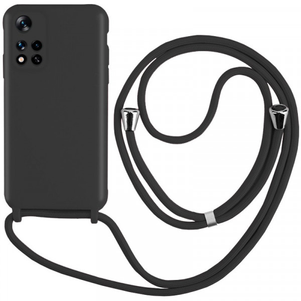 Carcaça COOL para Xiaomi Redmi Note 11 Pro Plus 5G Cordão liso preto D
