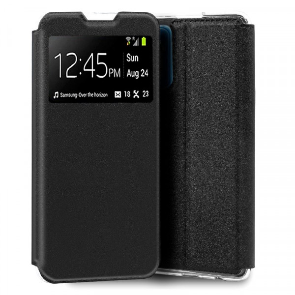 Funda COOL Flip Cover para Samsung M526 Galaxy M52 5G Liso Negro D