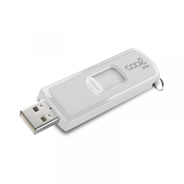 Pen Drive USB x32 GB 2.0 COOL Basic Blanco D