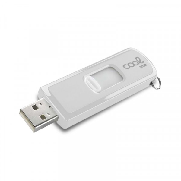 Pen Drive USB x32 GB 2.0 COOL Branco básico D