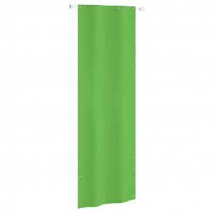 Toldo de varanda tecido oxford verde claro 80x240 cm D