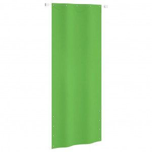 Toldo tela de balcão tecido verde claro oxford 100x240 cm D