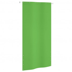 Toldo de tela para balcão tecido verde claro oxford 120x240 cm D