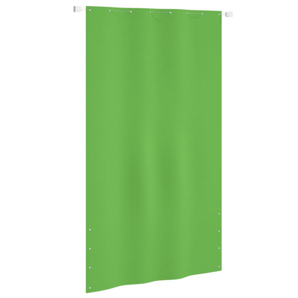 Toldo de varanda tecido oxford verde claro 140x240 cm D