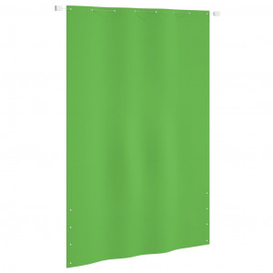 Toldo pantalla para balcón tela oxford verde claro 160x240 cm D