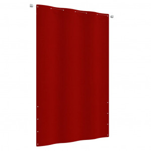 Toldo para balcón de tela oxford rojo 140x240 cm D