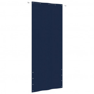 Toldo para balcão de tecido oxford azul 100x240 cm D