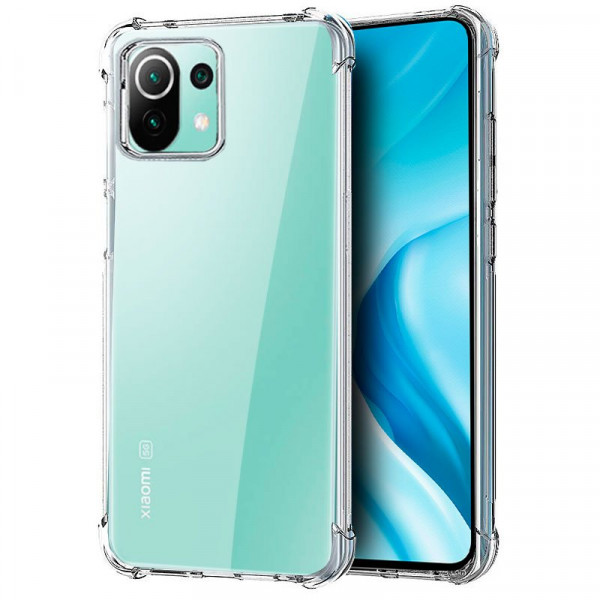 Carcaça COOL para Xiaomi Meu 11 Lite / Meu 11 Lite 5G AntiShock Transparent D