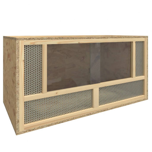 Terrario de madera contrachapada 80x40x40 cm D