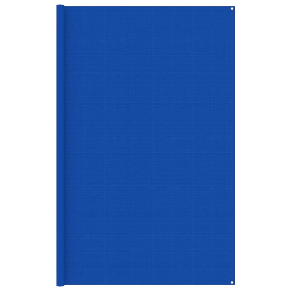 Tapete de tenda HDPE azul 300x500 cm D