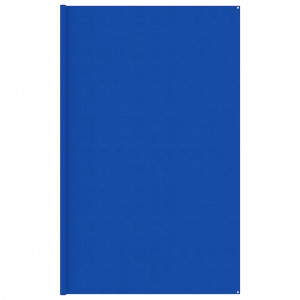 Alfombra para tienda de campaña HDPE azul 400x600 cm D