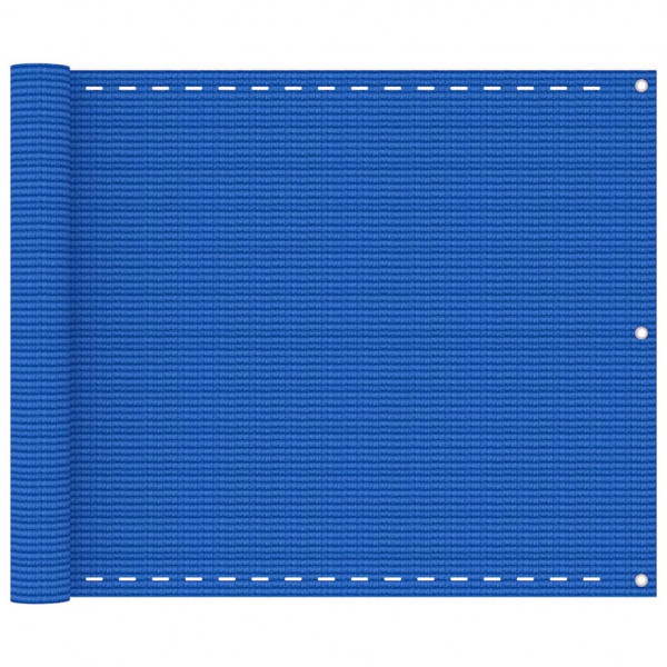 Toldo para balcão HDPE azul 75x600 cm D