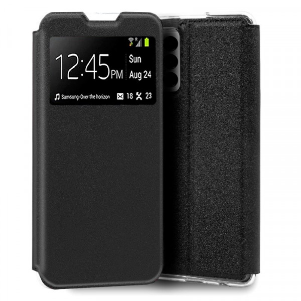 Funda COOL Flip Cover para Samsung M236 Galaxy M23 5G Liso Negro D