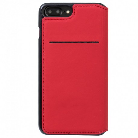 Funda Flip Cover iPhone 7 Plus / iPhone 8 Plus Licencia Ferrari Rojo D