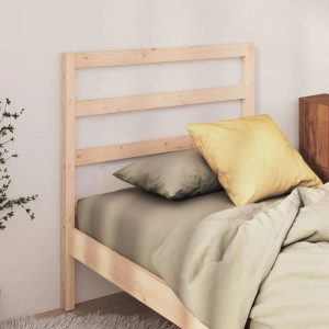 Cabecero de cama madera maciza de pino 106x4x100 cm D