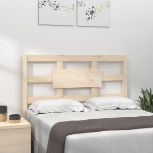 Cabecero de cama madera maciza de pino 80.5x4x100 cm D