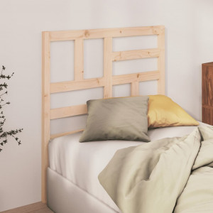 Cabecero de cama madera maciza de pino 81x4x104 cm D