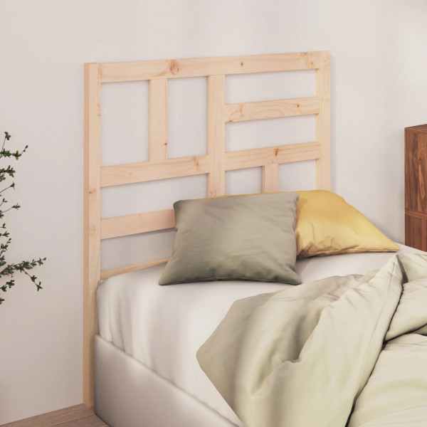 Cabecero de cama madera maciza de pino 96x4x104 cm D