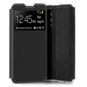 Funda COOL Flip Cover para Samsung M135 Galaxy M13 / A23 5G Liso Negro D